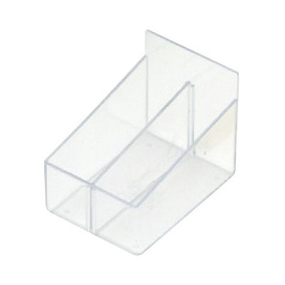 サカセ化学工業 与薬トレー 透明 YT-12 1箱(42個入) 08-2206-00-05（直送品）