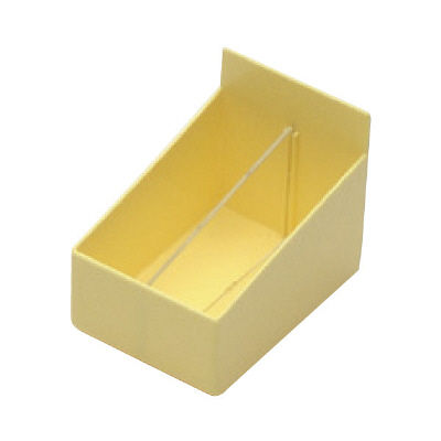 サカセ化学工業 与薬トレー ライトイエロー YT-12 1箱(42個入) 08-2206-00-02（直送品）