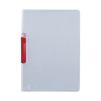 セキセイ　クリップインファイル　レッド　SSS-105-20（20）　1箱（20冊入）　（直送品）