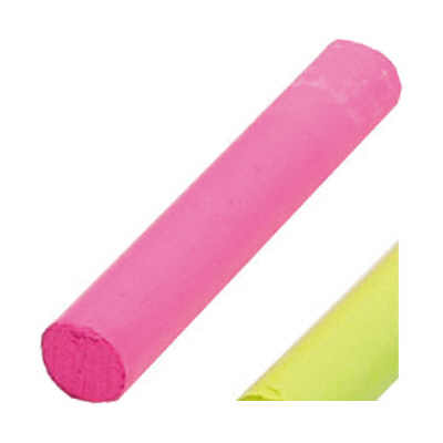 学校用蛍光チョーク　赤　DCK-72-R　日本理化学工業　1箱（72本入）　（直送品）