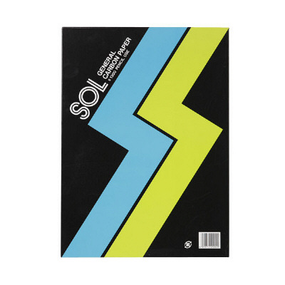 ゼネラル　ゾルカーボン紙　片面筆記　藍　#1300-L　1冊　（直送品）