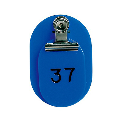 親子札　#7155　1～50（50組）　青　BO-1B　西敬　1箱（50組入）　（直送品）