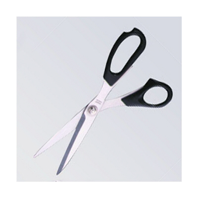 義春刃物　ステンレスハサミ　ブラック　T-240　1個　（直送品）