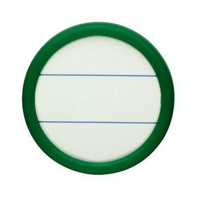 ソニック　丸型名札　両用　大　緑　NF-15-G　（直送品）