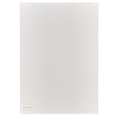 リヒトラブ（LIHIT LAB.） クリヤーホルダー A4 乳白 F-78-1 3パック（15枚入）（直送品）