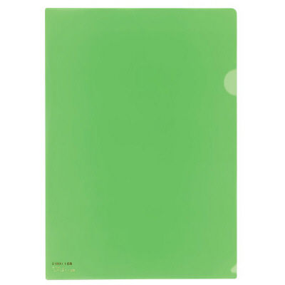 リヒトラブ（LIHIT LAB.） クリヤーホルダー A4 黄緑 F-78-6 3パック（15枚入）（直送品）