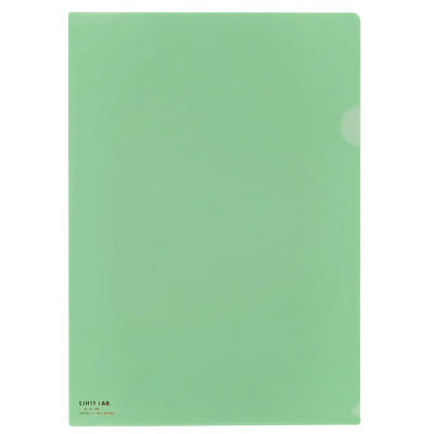 リヒトラブ（LIHIT LAB.） クリヤーホルダー A4 鴬 F-78-13 3パック（15枚入）（直送品）