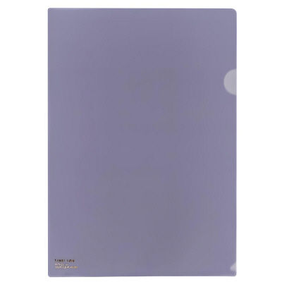 リヒトラブ（LIHIT LAB.） クリヤーホルダー A4 青紫 F-78-23 3パック（15枚入）（直送品）