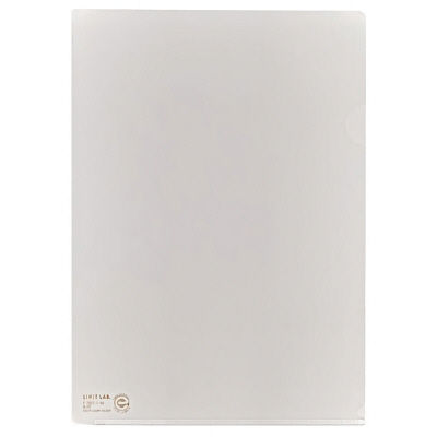 リヒトラブ（LIHIT LAB.） クリヤーホルダー A4 乳白 F-78EC-1 3パック（15枚入）（直送品）