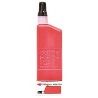 ロットリング イソグラフインク 23ml S0216040 赤 3個