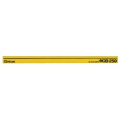 ミツヤ　マグネットバー　ＭＧＢー２５０　２５０ｍｍ　イエロー　3本　（直送品）