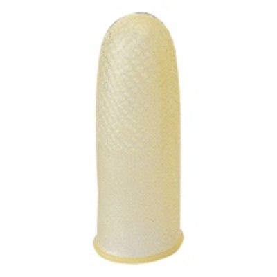 ナナコ　指サック　アメ色　大中組　１０組　130020-6　5袋　（直送品）