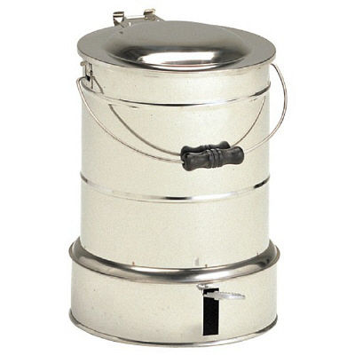 松吉医科器械 汚物缶(足踏式)24cm 17723000 1台 02-2720-01（直送品）
