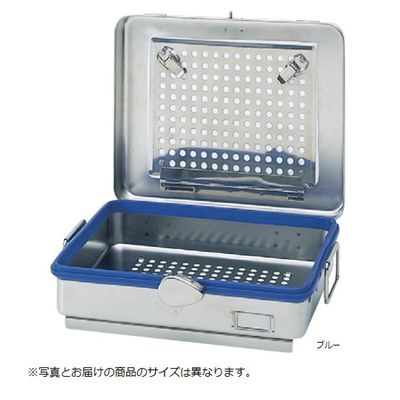 松吉医科器械 ニューカスト(角型)小 ブルー M-34 1個 03-3055-01（直送品）