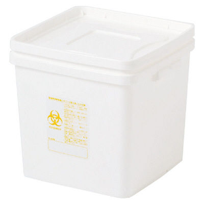 松吉医科器械 レオペール(感染性医療廃棄物容器) 黄 A0180-00199-20 1箱(20個入) 23-5097-00-02（直送品）