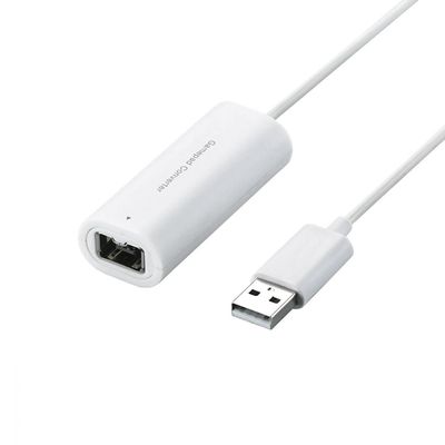 Wiiゲームパッドコンバータ　1ポート　ホワイト　JC-W01UWH　エレコム　（直送品）