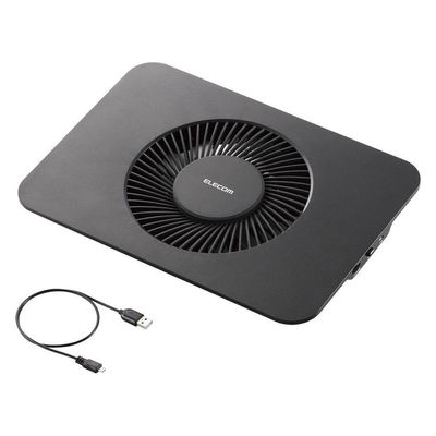 エレコム 冷却台 置き台 大型ファン 12.1~14インチ対応 ブラック SX-CL21BK 1個（直送品）