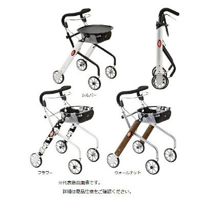 竹虎 室内専用歩行車 レッツゴーミニ 117503 1台 24-3077-01（直送品）