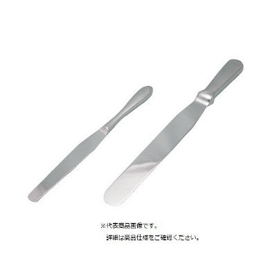 東京硝子器械 オールステンレス軟膏ヘラ 419-50-46-14 1箱(4個入) 24-3930-01（直送品）