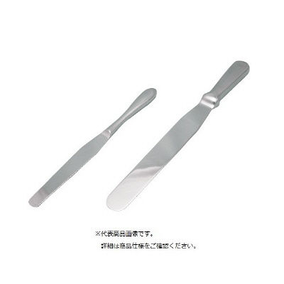 東京硝子器械 オールステンレス軟膏ヘラ 419-50-46-17 1箱(2個入) 24-3930-04（直送品）