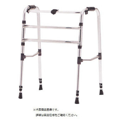 松永製作所 交互歩行器(前キャスター/後先ゴム) CMS-91A 1台 20-6270-04（直送品）