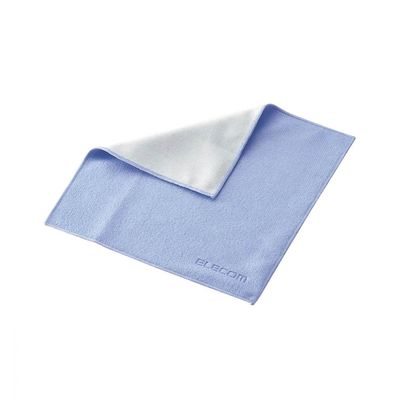 クリーニングクロス OAクリーナー スマホ タブレット パソコン 液晶 ディスプレイ ブルー KCT-003BU エレコム 1個（直送品）