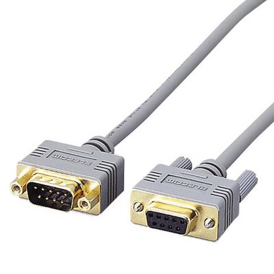 エレコム　RS-232C延長ケーブル　C232N-E9　（直送品）