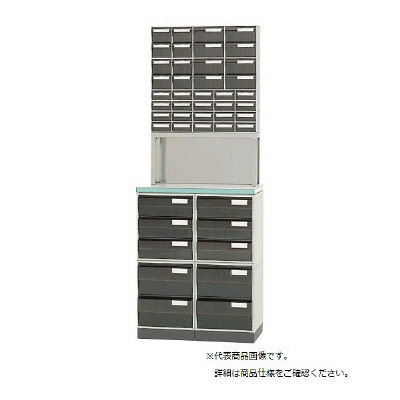 サカセ化学工業 アンプル・外用薬キャビネット アンバー K-2204S 1台 01-3436-00-02（直送品）