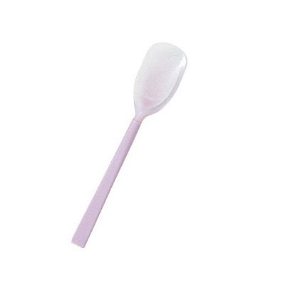 岡部洋食器製作所 口あたりやさしいスプーン(ラージ) ピンク 介護 食器    KU-03 1箱(9個入)（直送品）