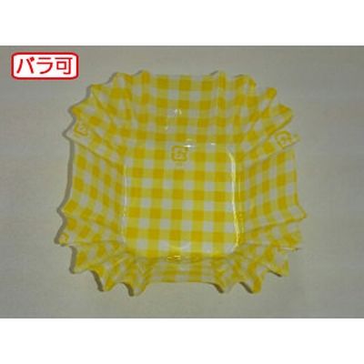 セイコー ラミケースOPP四角6号C柄イエロー 500枚 00295289 1本(500枚入)（直送品）