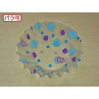 セイコー ラミケースOPP 4F 水玉柄(青) 500枚 00295498 1本(500枚入)（直送品）