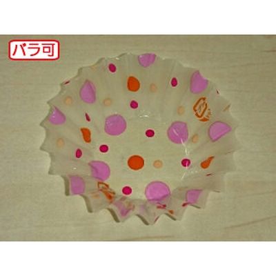 セイコー ラミケースOPP 5F 水玉柄(赤) 500枚 00295512 1本(500枚入)（直送品）