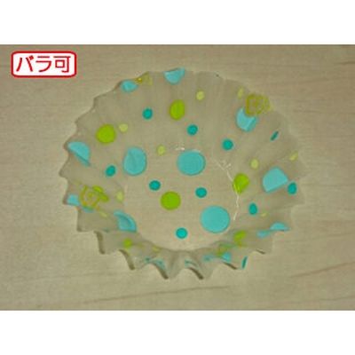 セイコー ラミケースOPP 5F 水玉柄(緑) 500枚 00295514 1本(500枚入)（直送品）