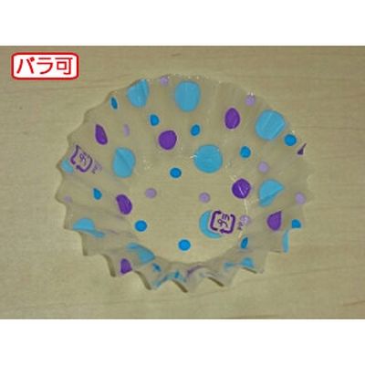 セイコー ラミケースOPP 6F 水玉柄(青) 500枚 00295528 1本(500枚入)（直送品）