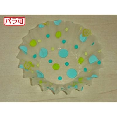 セイコー ラミケースOPP 6F 水玉柄(緑) 500枚 00295529 1本(500枚入)（直送品）