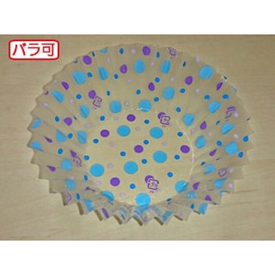セイコー ラミケースOPP12F 水玉柄(青) 500枚 00295603 1本(500枚入)（直送品）