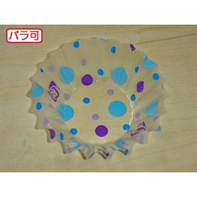 セイコー ラミケースOPP 5A 水玉柄(青) 500枚 00295618 1本(500枚入)（直送品）