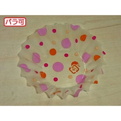 セイコー ラミケースOPP 6A 水玉柄(赤) 500枚 00295632 1本(500枚入)（直送品）