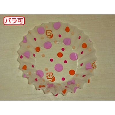 セイコー ラミケースOPP 8A 水玉柄(赤) 500枚 00295662 1本(500枚入)（直送品）