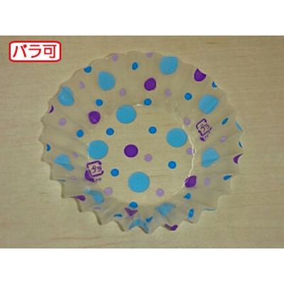 セイコー ラミケースOPP 8A 水玉柄(青) 500枚 00295663 1本(500枚入)（直送品）