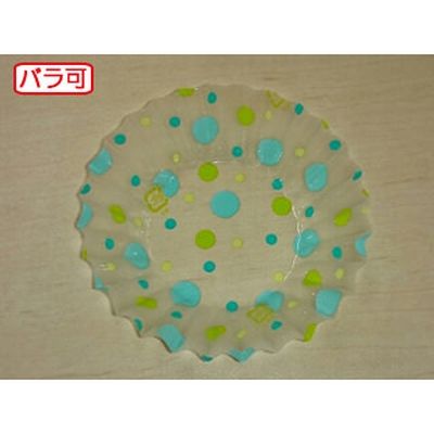 セイコー ラミケースOPP 8A 水玉柄(緑) 500枚 00295664 1本(500枚入)（直送品）