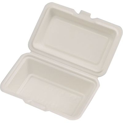 ランチボックス Kランチ-51-S ホワイト 800枚(50×16) 14151 1ケース(800枚入(50枚×16袋))（直送品）