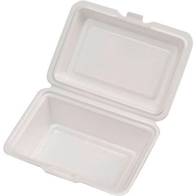 ケーピープラテック ランチボックス Kランチ-52-S ムジ 600枚(50×12) 14154 1ケース(600枚入(50枚×12袋))（直送品）