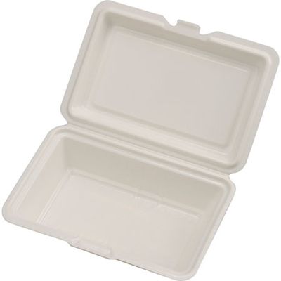 ランチボックス Kランチ-54-S ホワイト 400枚(25×16) 14163 1ケース(400枚入(25枚×16袋))（直送品）