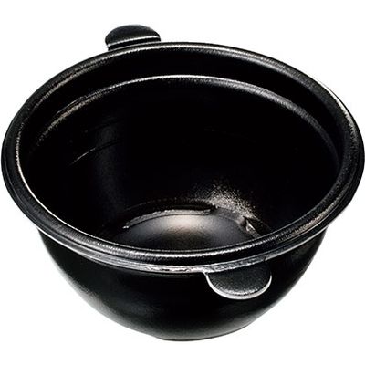 ケーピープラテック どんぶりS 本体 黒 800枚(50×16) 17003 1ケース(800枚入(50枚×16袋))（直送品）