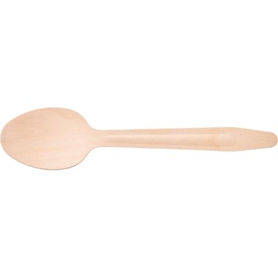 ケーピープラテック ウッドスプーン165 単袋入 2000枚(100×20) 54324 1ケース(2000枚入(100枚×20袋))（直送品）