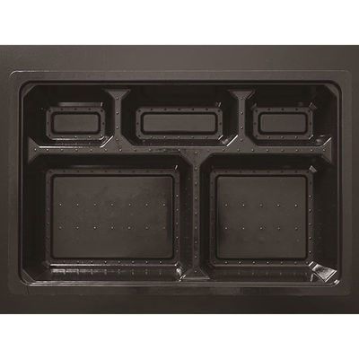 ケーピープラテック KMP90-60C 中仕切 ブラック 300枚(25×12) 54405 1ケース(300枚入(25枚×12袋))（直送品）