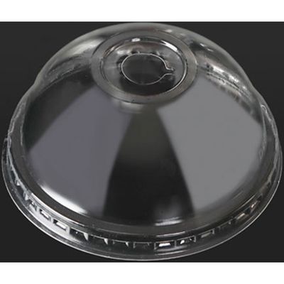 タピオカU型カップ Q-D96 ドーム蓋 ストロー穴有 2000枚(50×40) 54464 1ケース(2000枚入(50枚×40袋))（直送品）