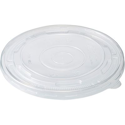 ケーピープラテック KM165フタ 透明PP 600枚(50×12) 54615 1ケース(600枚入(50枚×12袋))（直送品）