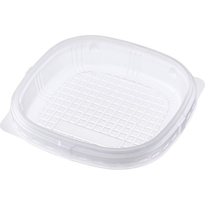 ケーピープラテック KMスクエア150 中皿(1) 600枚(50×12) 54685 1ケース(600枚入(50枚×12袋))（直送品）